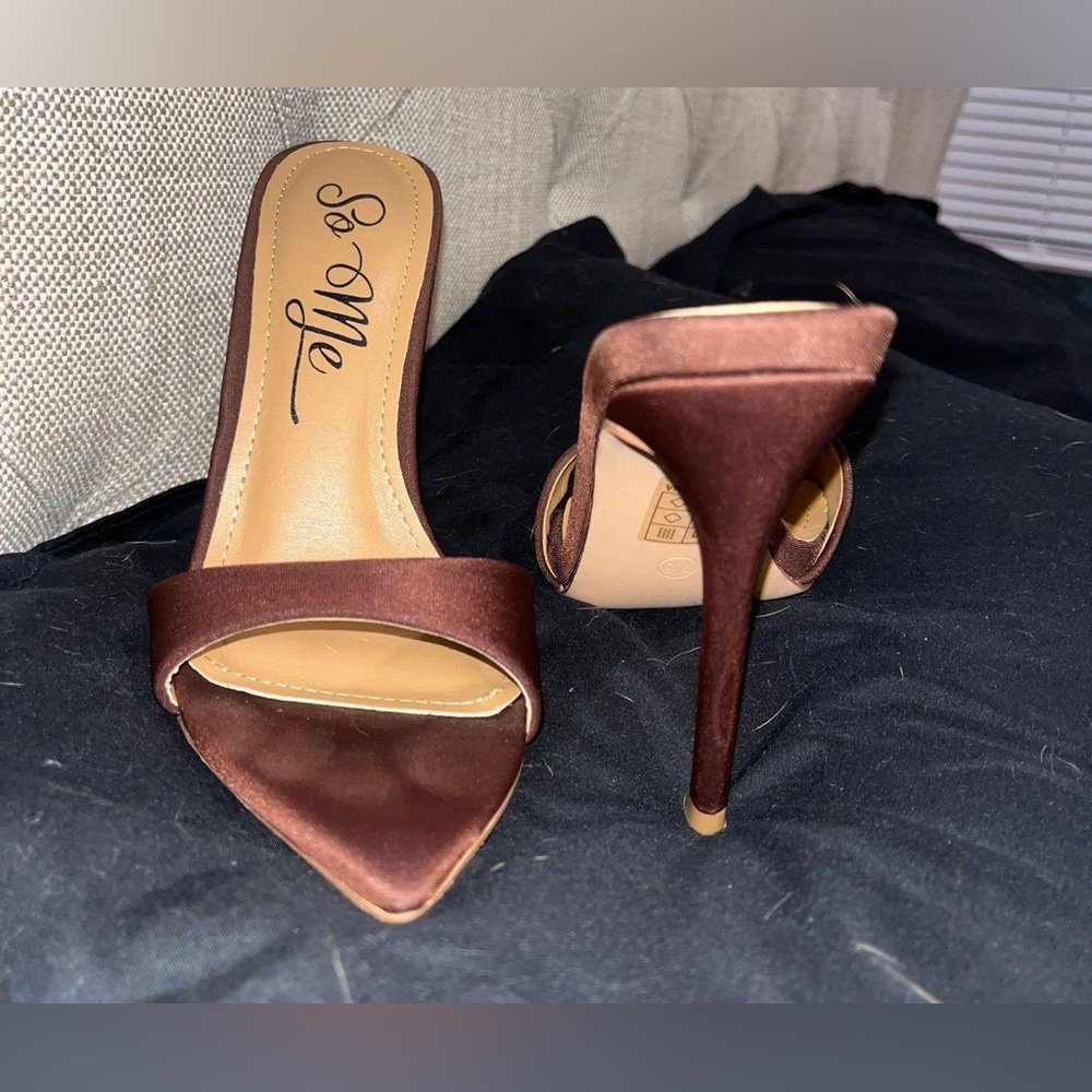 Brown Stiletto Heels